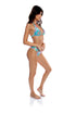 Luli Fama Ocean Breeze Triangle Halter Top